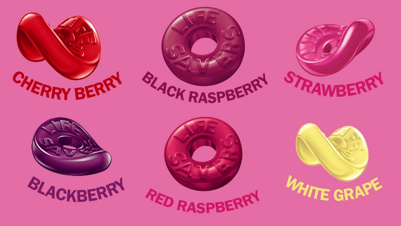 thumbnail video image 2 of Life Savers Gummies Wild Berry Gummy Candy, Sharing Size - 14.5 oz Resealable Bag, 2 of 7