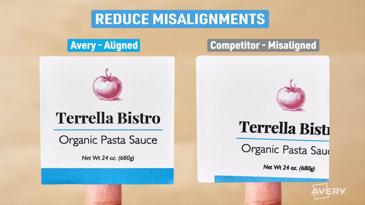 thumbnail video image 2 of Avery Matte White Rectangle Labels, 2" x 7", 400 Labels, 2 of 8