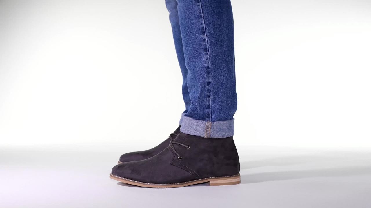 thumbnail video image 2 of Daxx Men's Mathis Chukka Boot, 2 of 2