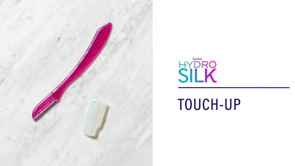 Schick Hydro Silk Touch-up Dermaplaning Tool with Precision Cover, 3 Ct, Womens Facial Razor & Eyebrow Razor - image 2 of 12