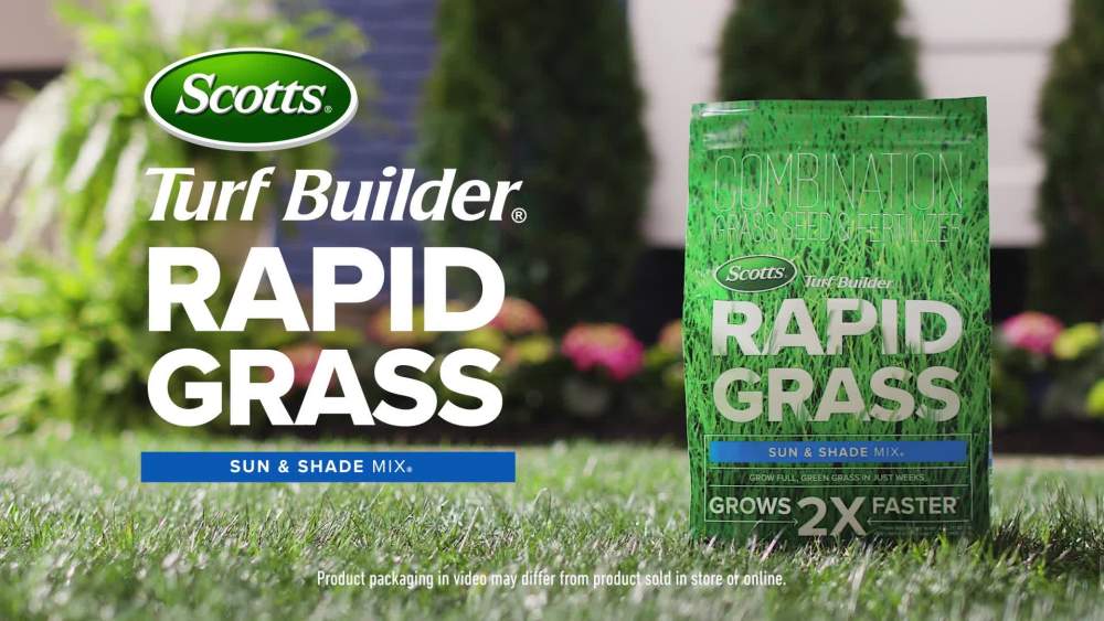 Scotts Turf Builder Rapid Grass Sun & Shade Mix, 5.6 lbs.