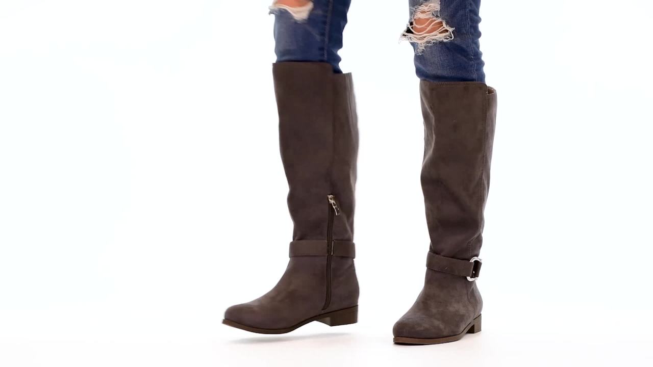 thumbnail video image 2 of Womens Comfort Classic Riding Boot, 2 of 9