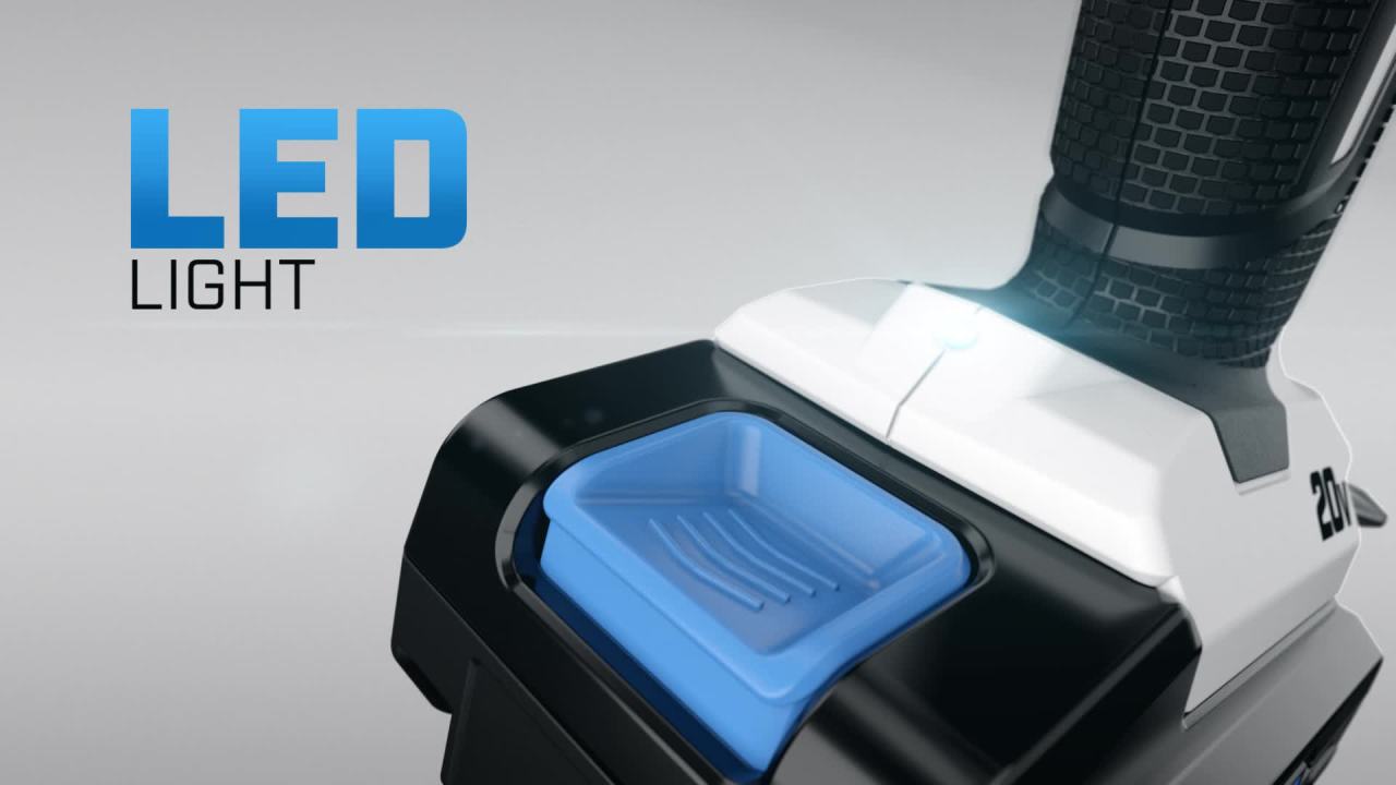 thumbnail video image 2 of HART 20-Volt Cordless Impact Driver (Battery not Included), 2 of 10