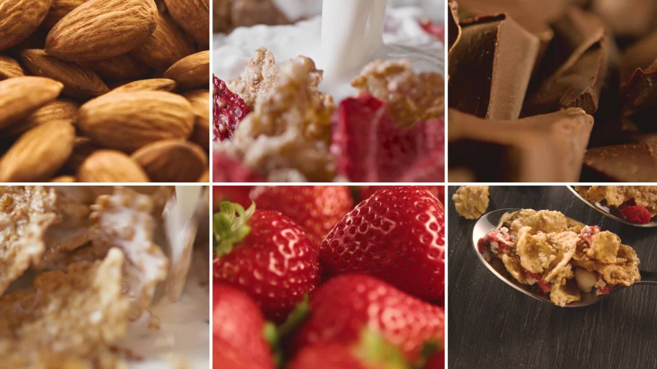 thumbnail video image 2 of Kellogg's Special K Baked Cinnamon Crunch Breakfast Cereal, Good Source of Fiber, Family Size, 17.3 oz, 2 of 13