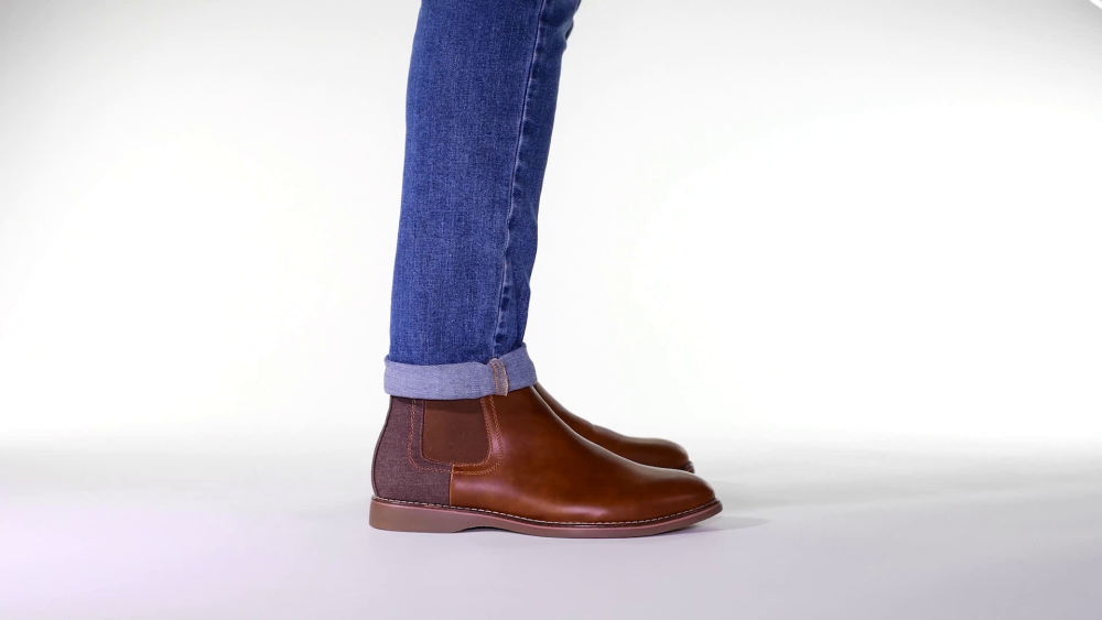 villa rouge packer chelsea boots