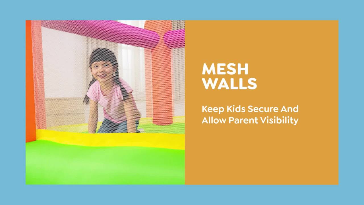 thumbnail video image 2 of H2OGO! Slide Flyer Bounce House with Slide and Climbing Wall, Indoor/Outdoor, Ages 3+, 2 of 15