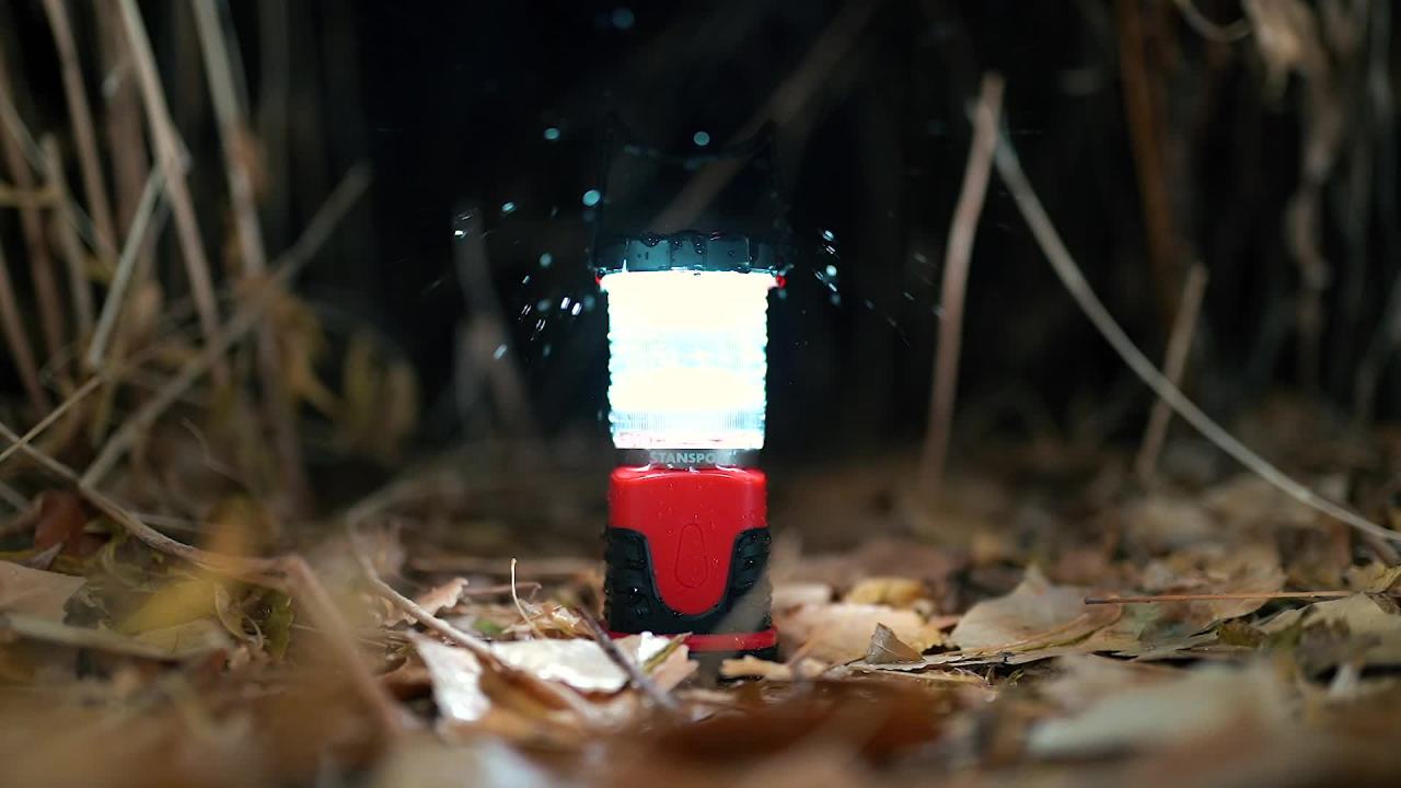 thumbnail video image 2 of Stansport SMD LED Lantern 2000 Lumens, 2 of 10