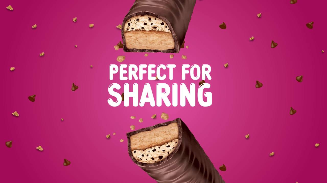 thumbnail video image 2 of Twix Cookie Dough Milk Chocolate Bars, Share Size - 2.72 oz, 2 of 13