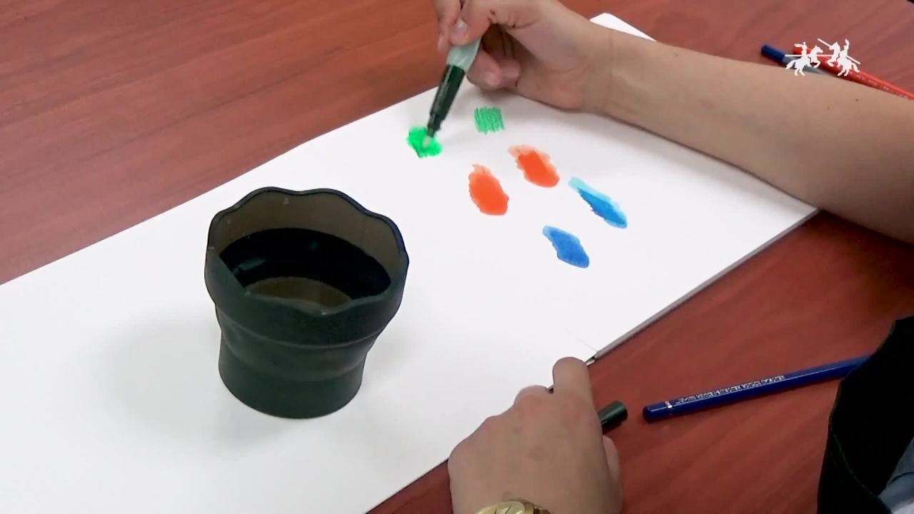 thumbnail video image 2 of Faber-Castell Goldfaber Aqua Watercolor Pencils – 36 Vibrant Colors for Advanced Artists and Adults, 2 of 4