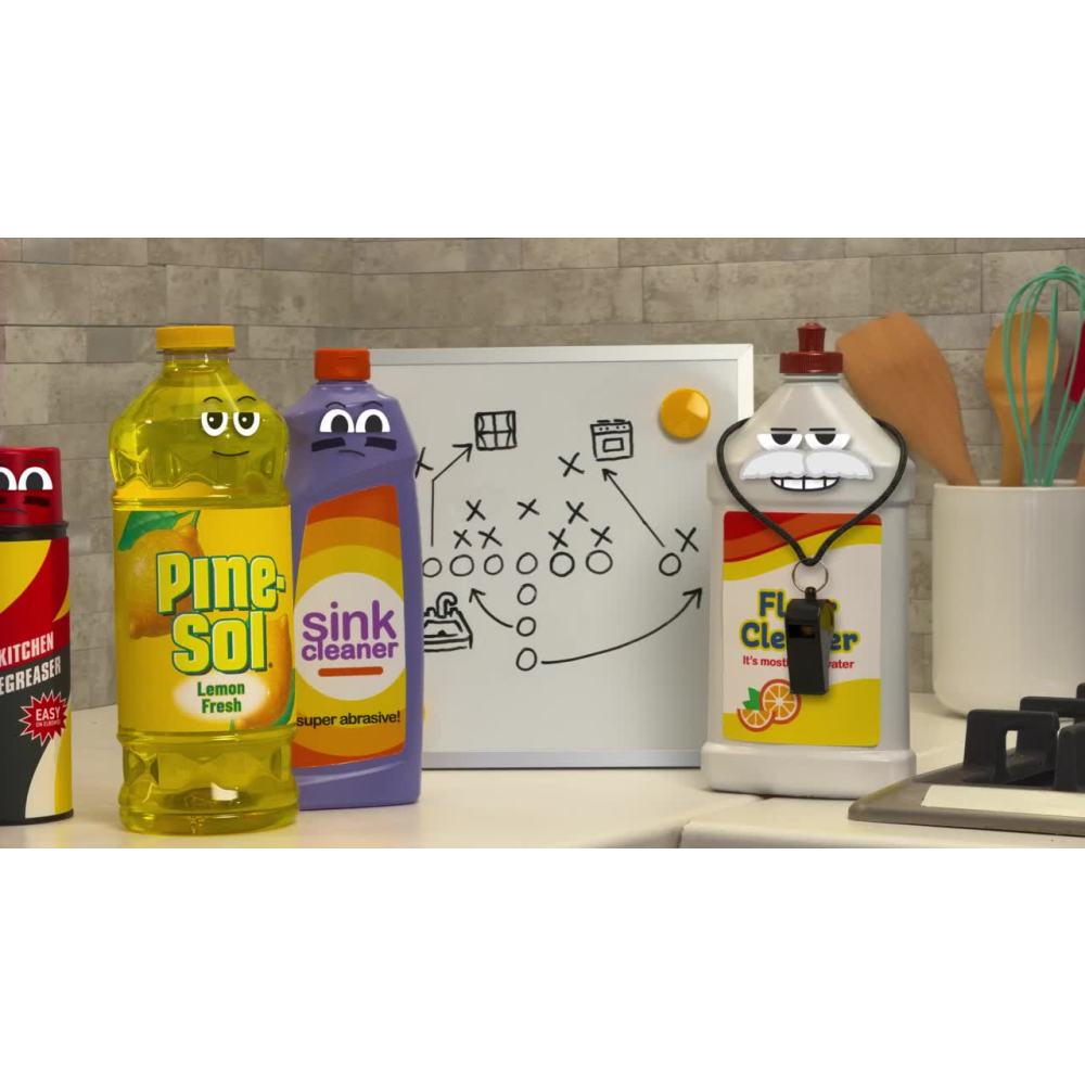 thumbnail video image 2 of Pine-Sol Multi-Surface Floor Cleaner, Lemon Fresh, 60 Fluid Ounces, 2 of 14
