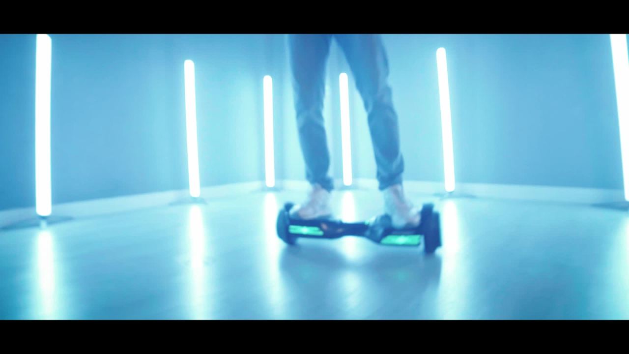 thumbnail video image 2 of Voyager Hoverbeats Pink Hoverboard with Bluetooth Speaker and Light-up Wheels for Kids, 2 of 12