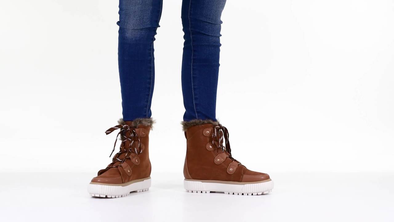 thumbnail video image 2 of Journee Womens Glacier Round Toe Winter Cold Weather Booties, 2 of 10