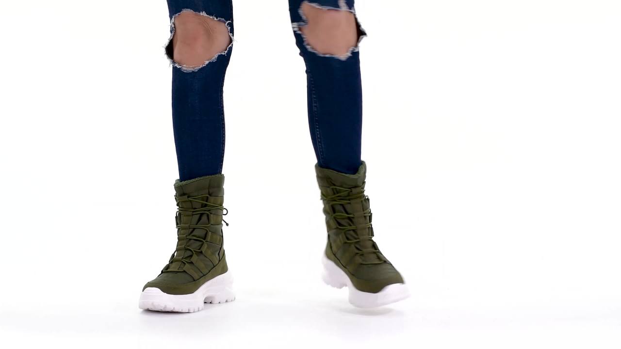 thumbnail video image 2 of Brinley Co. Womens Lightweight Fashion Winter Boots, 2 of 6