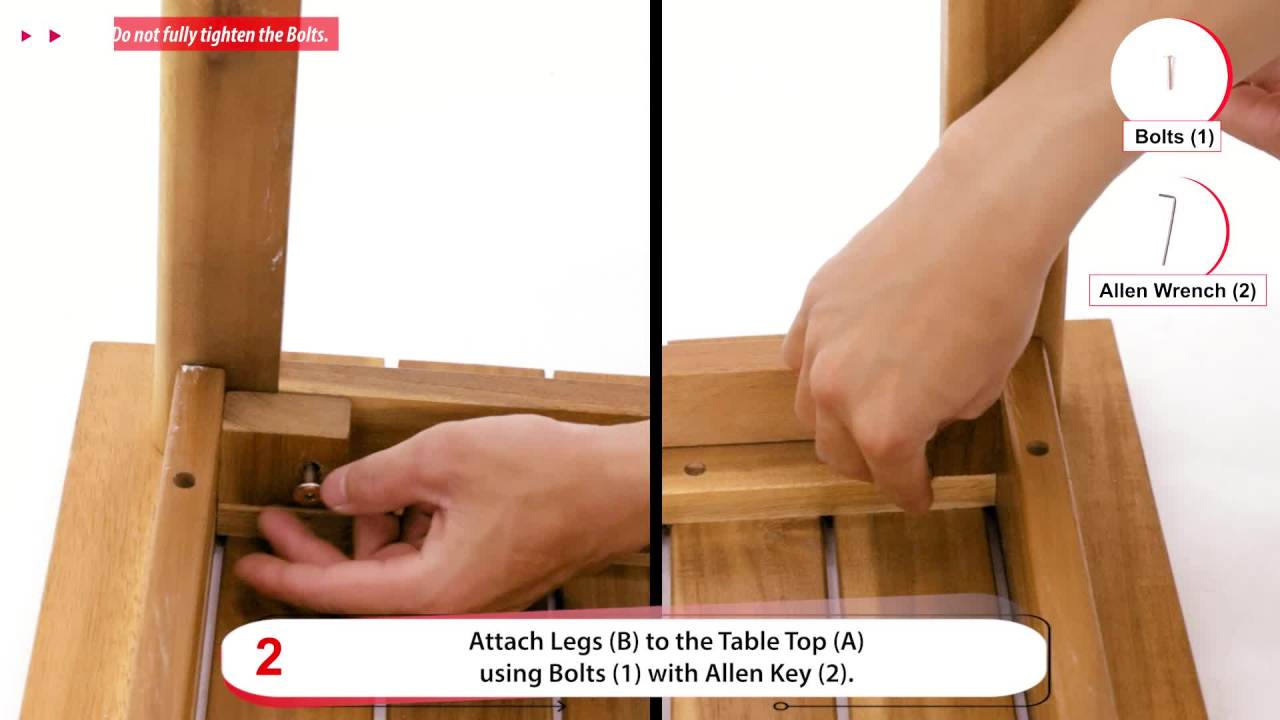 thumbnail video image 2 of Noble House Nova Outdoor Coffee Table Teak, 2 of 7