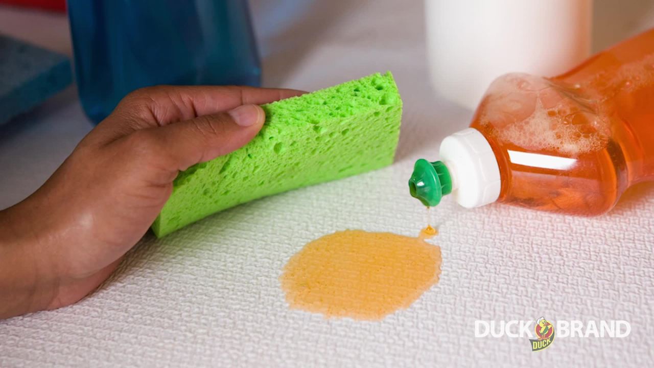 thumbnail video image 7 of Cushion Grip 20 in. x 6 ft. Shelf Liner with Clorox, White, 7 of 7