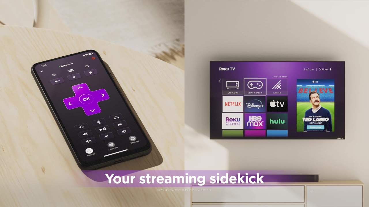 onn. 75” Class 4K UHD (2160P) LED Frameless Roku Smart Television (100044717)