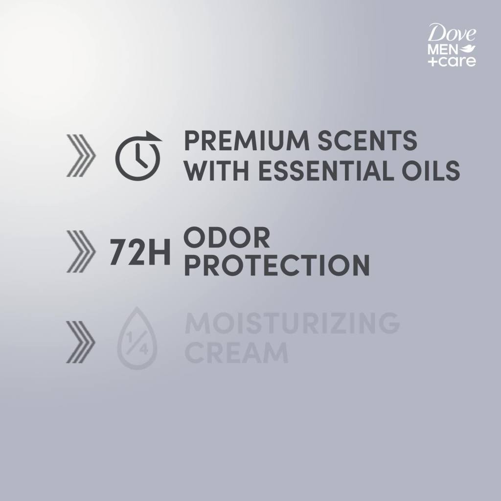 thumbnail video image 2 of Dove Men+Care Foresta Sunset Long Lasting Men's Deodorant Stick, 3 oz, 2 of 3