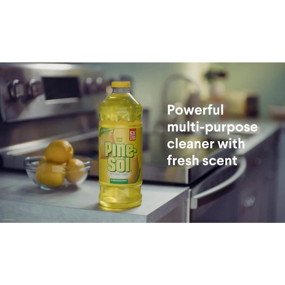 thumbnail video image 2 of Pine-Sol Multi-Surface Floor Cleaner, Original, 60 Fluid Ounces, 2 of 15