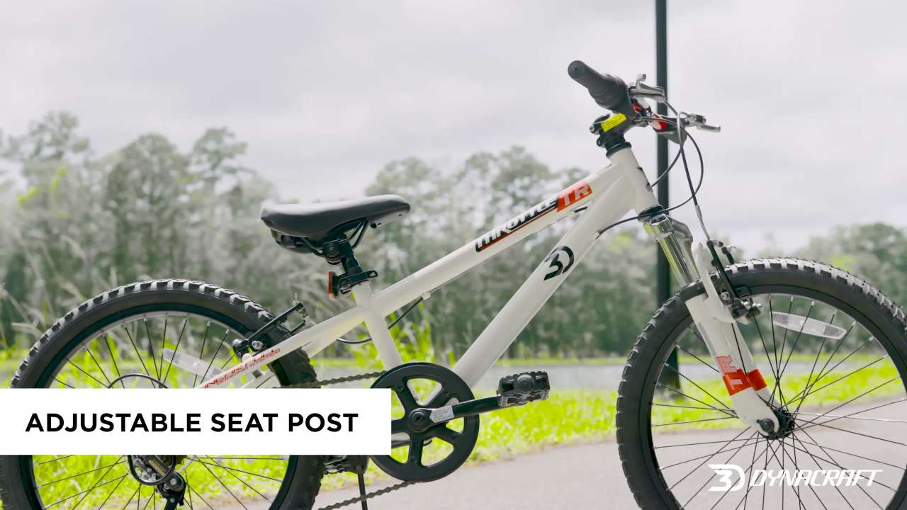 thumbnail video image 2 of Dynacraft  Throttle 20-inch Boys BMX Bike for Age 7-14 Years, 2 of 9