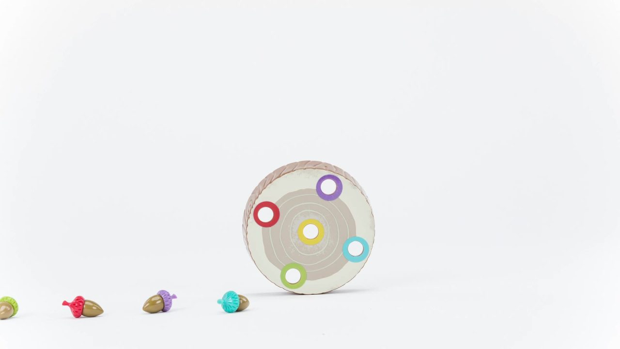 thumbnail video image 2 of Educational Insights The Sneaky, Snacky Squirrel Game, Preschool Board Game, Kids Ages 3+, 2 of 9