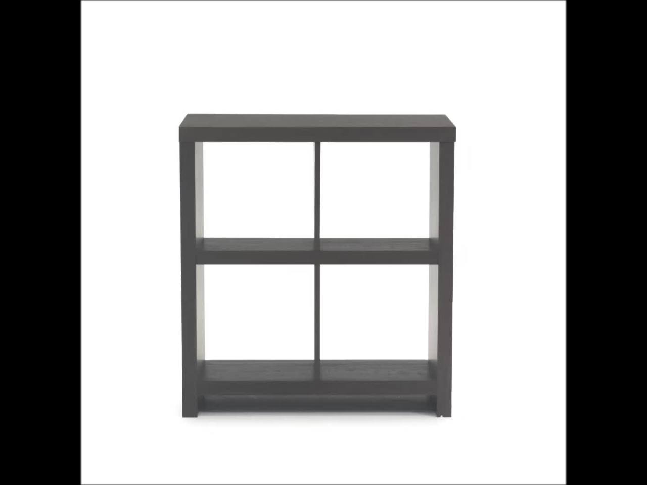 thumbnail video image 2 of Sauder HomePlus 4-Cube Bookcase, Dakota Oak Finish, 2 of 10