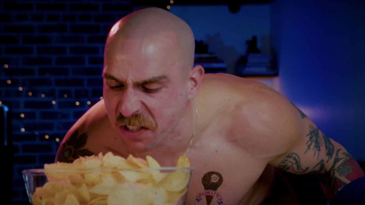 thumbnail video image 2 of Drumstick Vanilla Caramel Sundae Cones, Kosher, 4 Count, 2 of 7