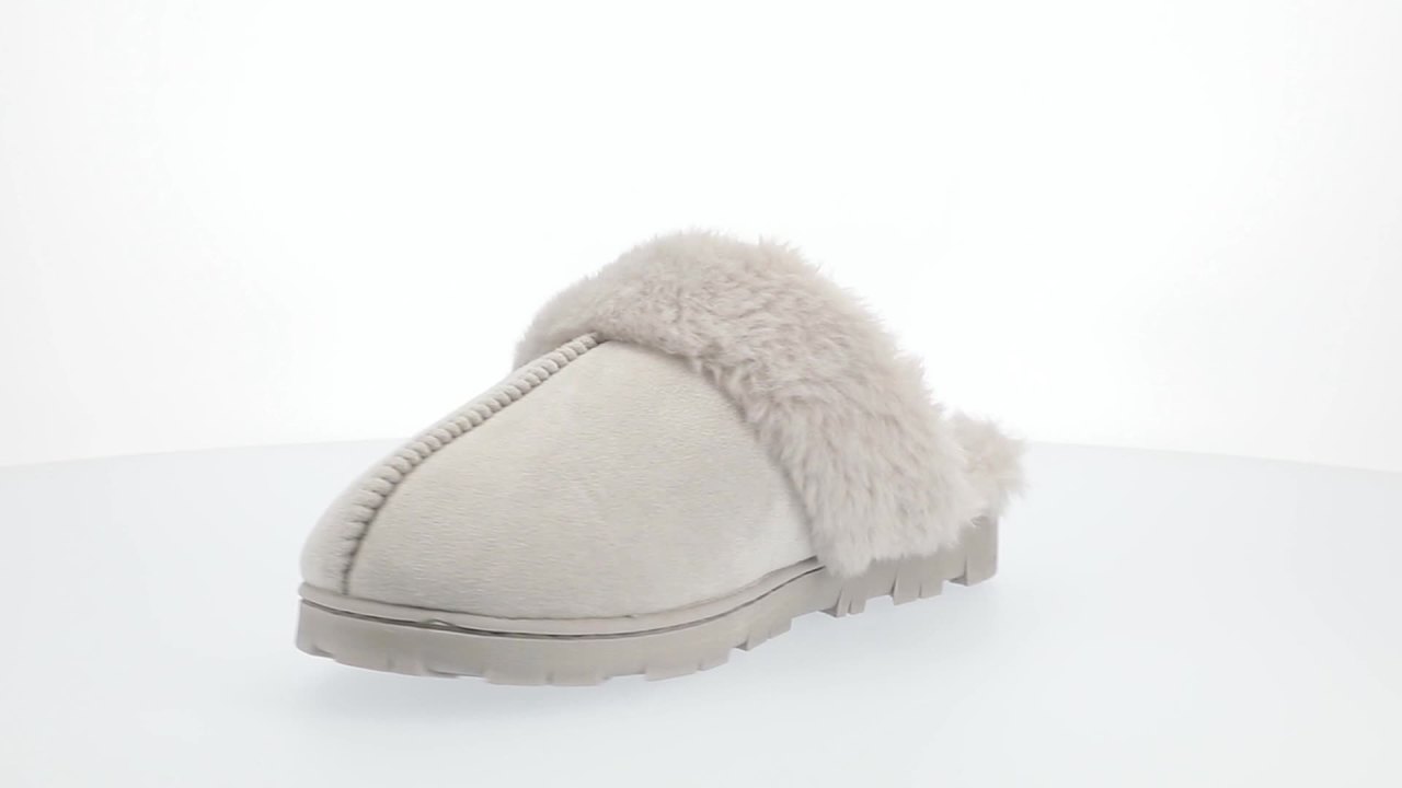 thumbnail video image 2 of Journee Women's Kalli Slip On Round Toe Scuff Slippers, 2 of 10