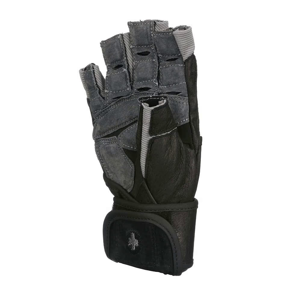 Harbinger BioForm Wristwrap Weightlifting Glove with HeatActivated