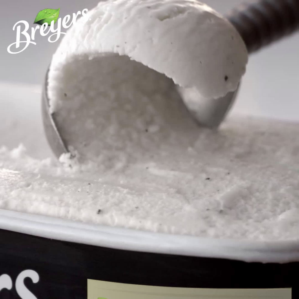 Breyers Natural Vanilla Ice Cream Gluten-Free Kosher Dairy Milk, 1.5 Quart - image 2 of 12