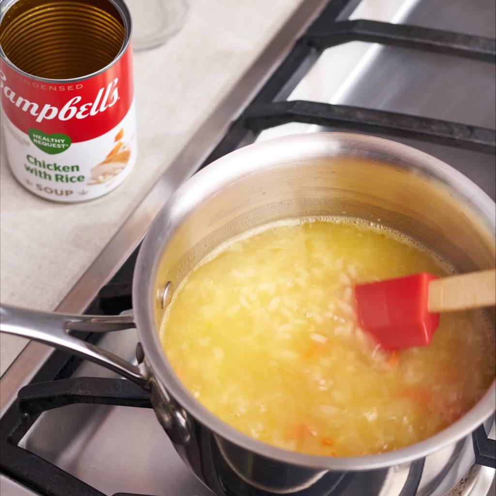 thumbnail video image 2 of Campbell's Condensed Healthy Request Chicken with Rice Soup, 10.5 Ounce Can, 2 of 13
