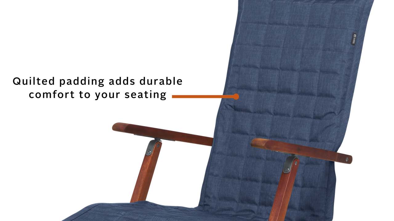 thumbnail video image 2 of Classic Accessories 56-009-050301-RT Montlake Patio Chaise Lounge Slip Cover Beige, 2 of 8