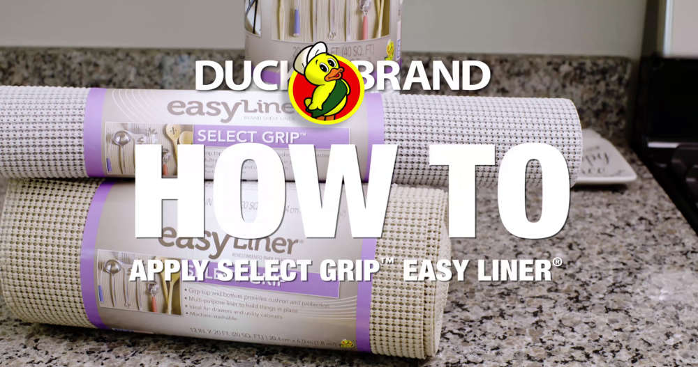 EasyLiner Select Grip Shelf Liner, Taupe, 20 in. x 18 ft. Roll