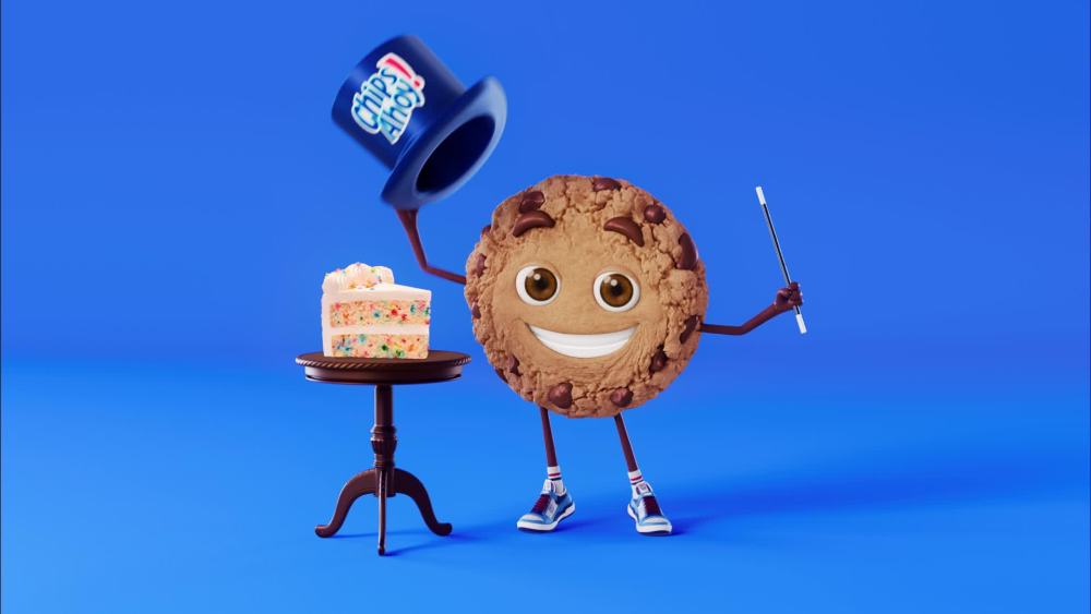 CHIPS AHOY! Chewy Confetti Cake Chocolate Chip Cookies with Rainbow