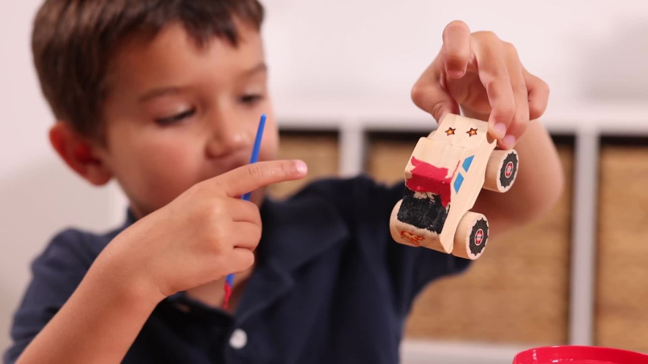 thumbnail video image 2 of Melissa & Doug DYO Bundle - Monster Truck & Train, 2 of 10