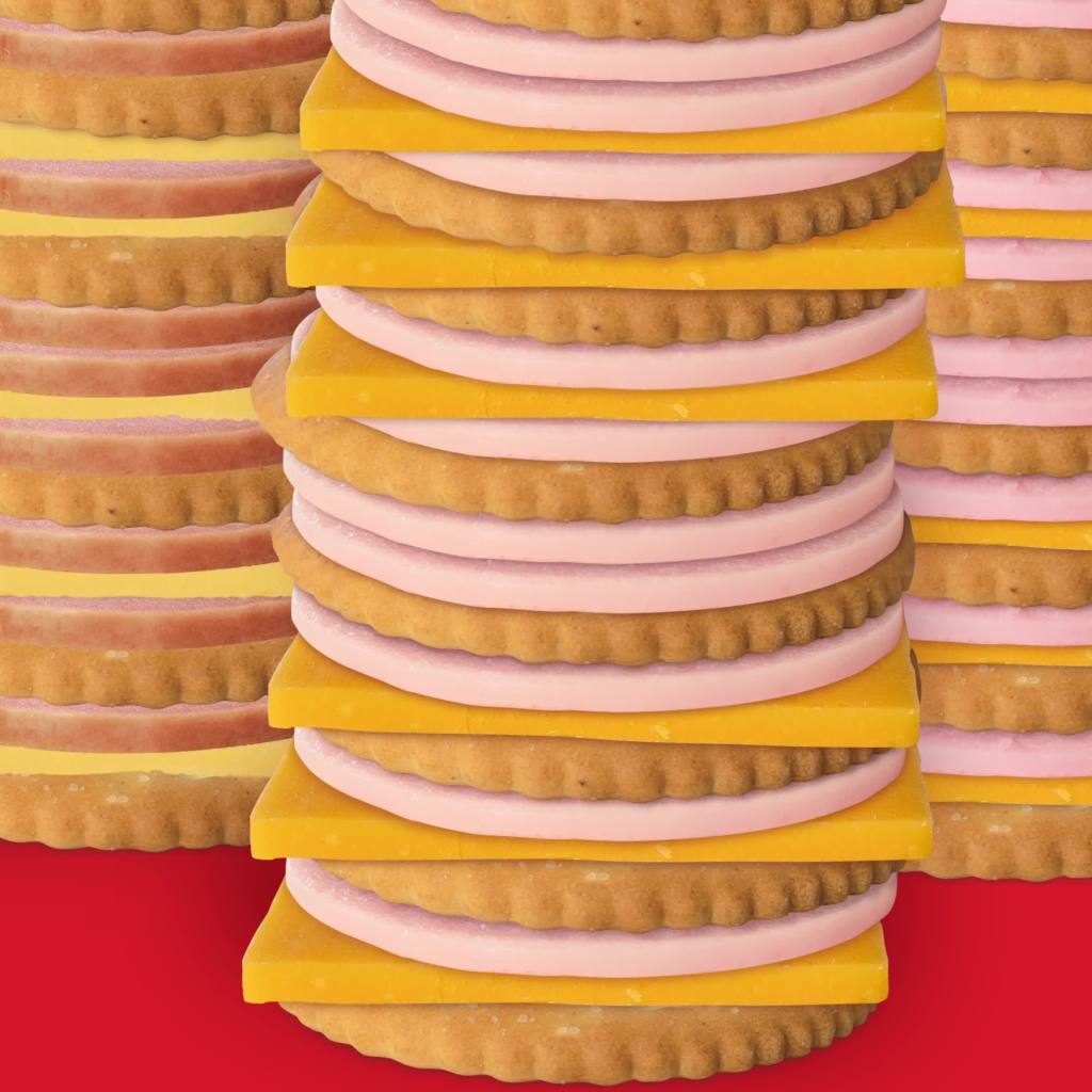 thumbnail video image 2 of Lunchables Turkey & Cheddar Protein Pack, 3.2 oz Pack, 2 of 19