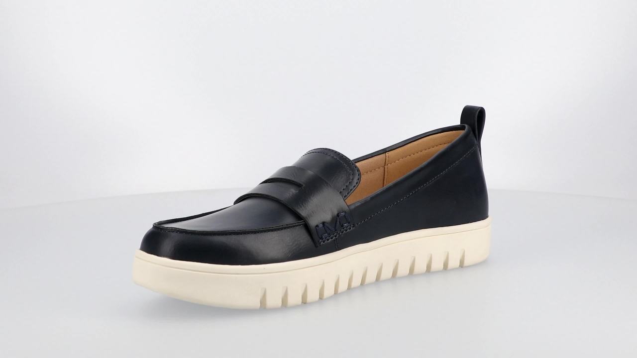 thumbnail video image 2 of Journee Womens Tayla Round Toe Flexible Comfort Penny Loafer, Widths Available, 2 of 10