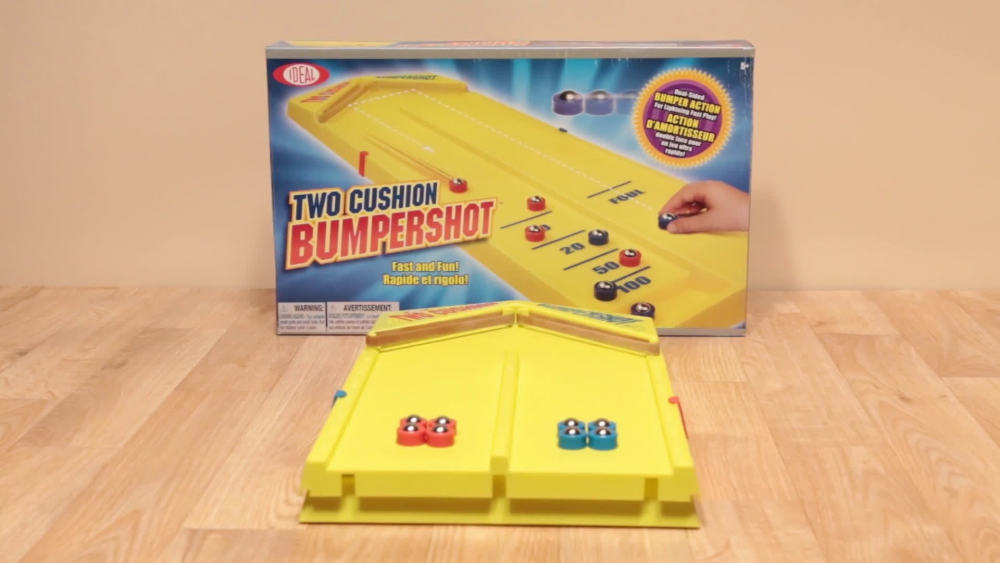 Ideal Two Cushion Bumpershot Tabletop Game - image 2 of 5