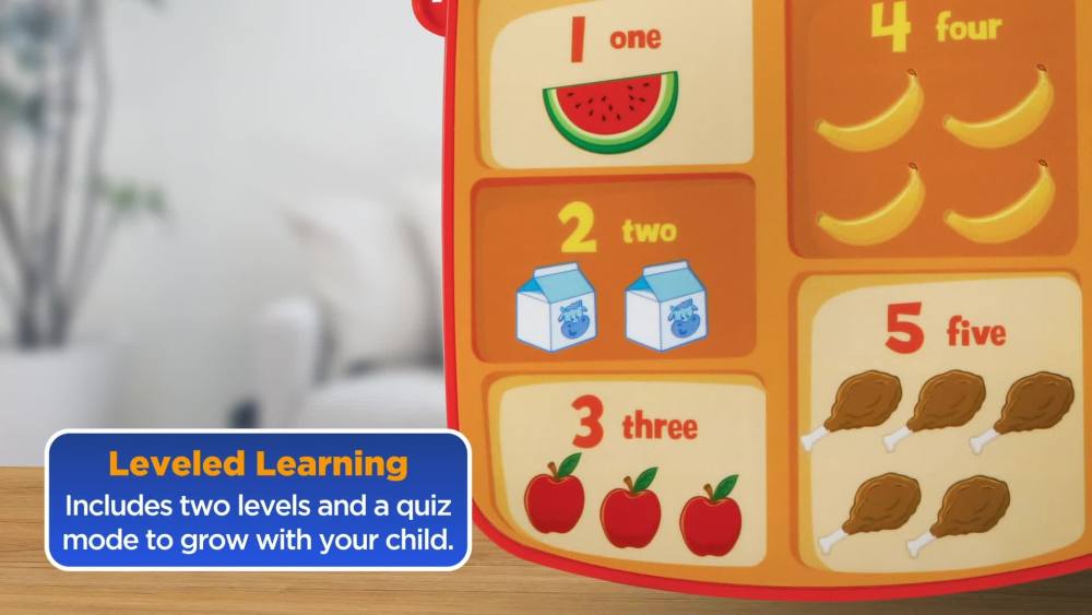 thumbnail video image 2 of LeapFrog Tad's Get Ready for School Book, Preschooler Book with Music, 2 of 10