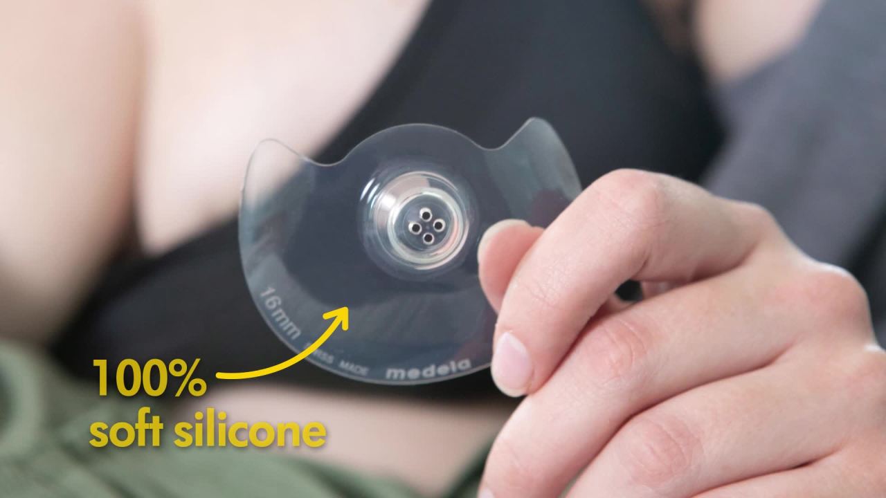 thumbnail video image 3 of Medela Contact Nipple Shields, 20mm with Carrying Case, 3 of 14