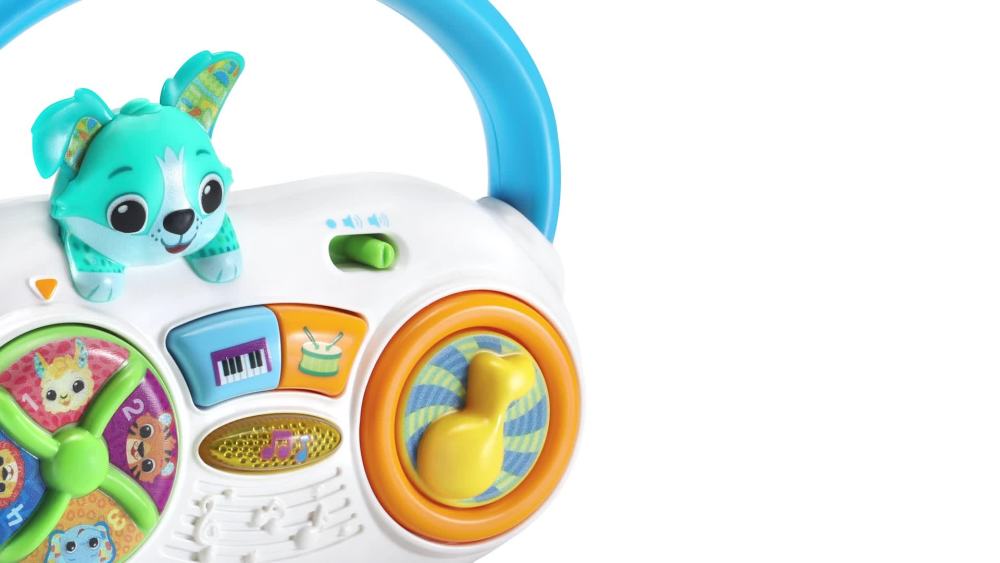 VTech Tune and Learn Boombox TakeAlong Music Toy for Toddlers