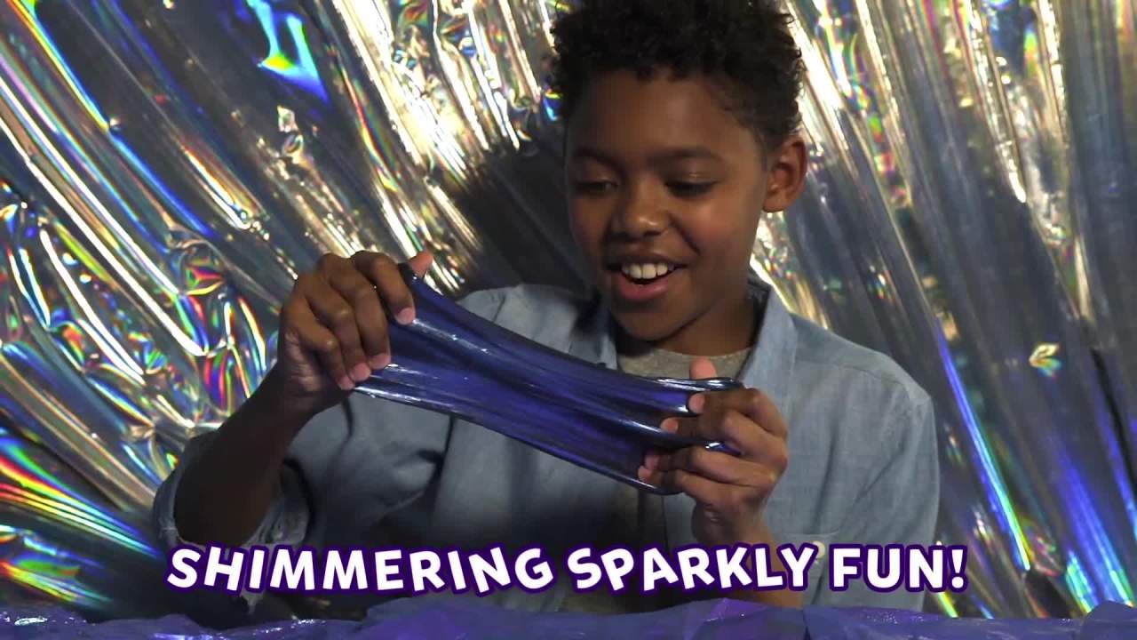 thumbnail video image 3 of Elmer's Gue Premade Slime, Cosmic, 4 oz., 3 of 8