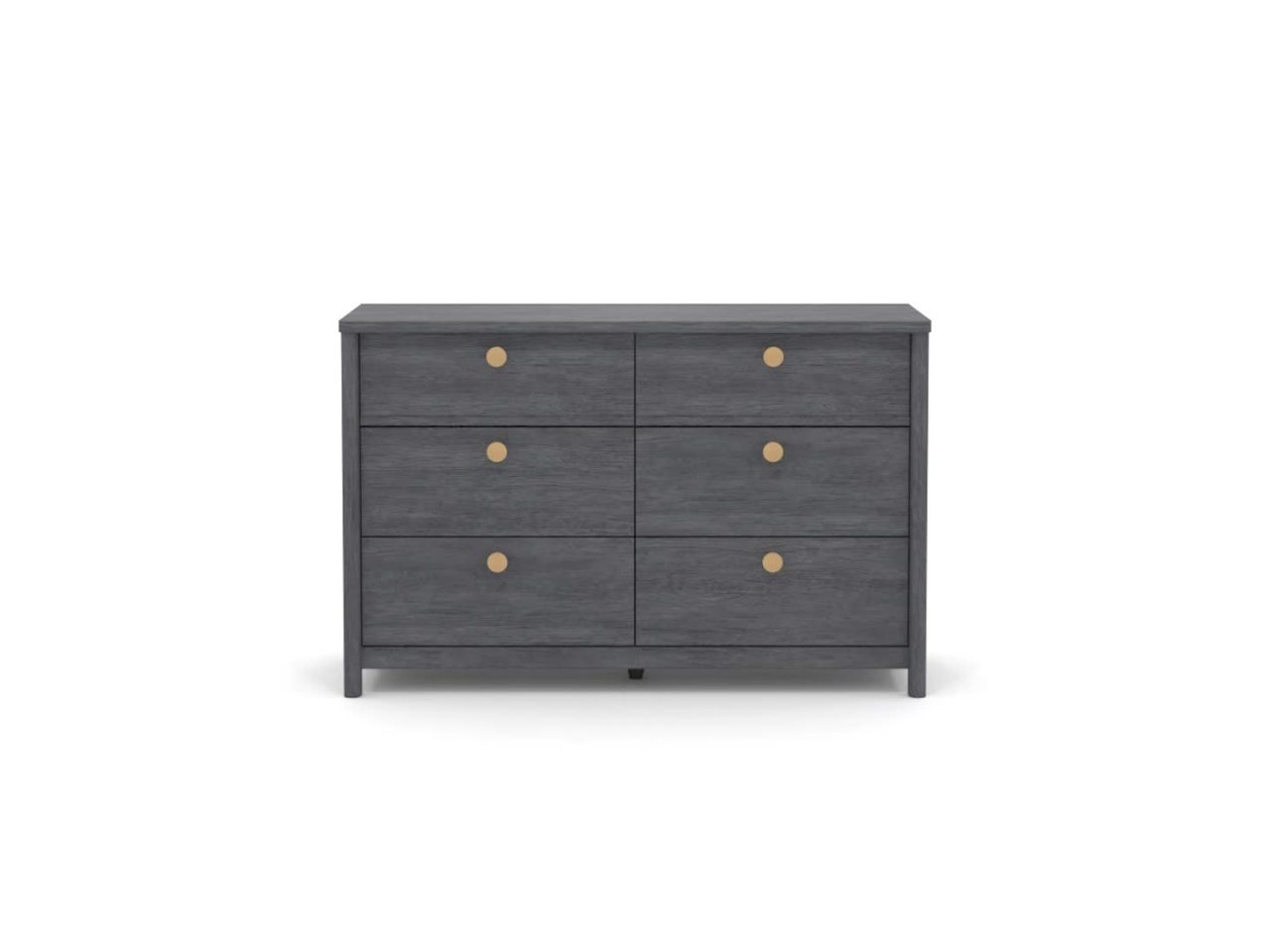 thumbnail video image 2 of Sauder Dover Edge 6-Drawer Dresser, Denim Oak Finish, 2 of 12