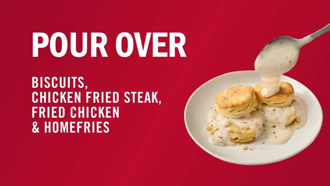 thumbnail video image 2 of McCormick No Artificial Flavors Original Country Gravy Mix, 2.64 oz Packet, 2 of 24