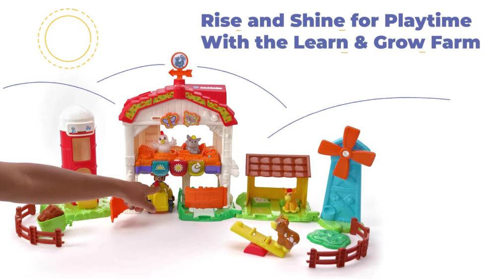 VTech Learn and Grow Farm Set With Farmer and Interactive Animals
