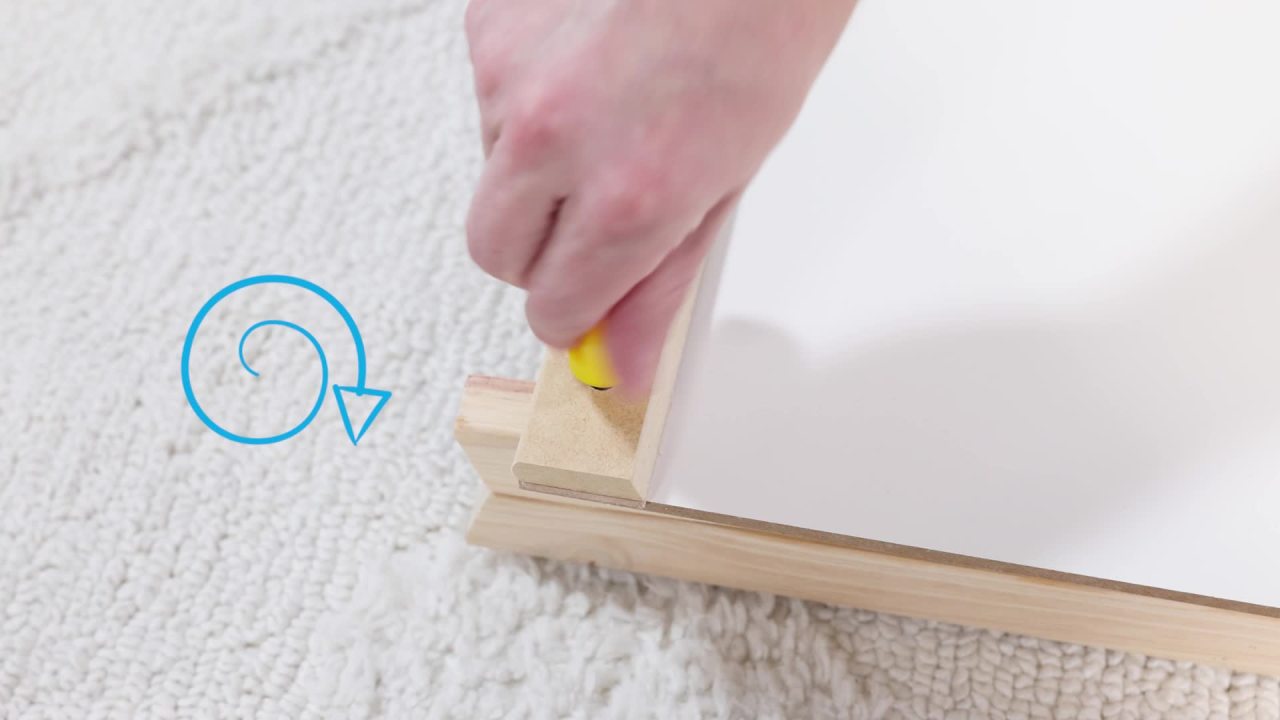 thumbnail video image 2 of Melissa & Doug Deluxe Standing Art Easel - Dry-Erase Board, Chalkboard, Paper Roller - FSC Certified, 2 of 11