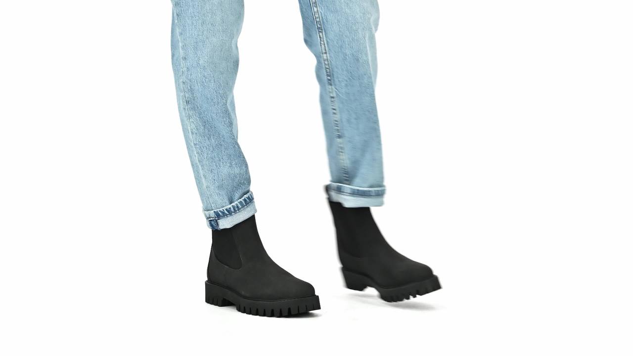 thumbnail video image 2 of Journee Womens Alara Chelsea Pull On Booties, Widths Available, 2 of 10