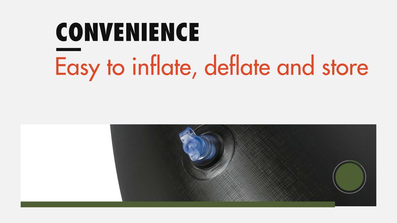 thumbnail video image 2 of Ozark Trail Camo River Tube Float, 45" Deflated, Adult Unisex, 2 of 9