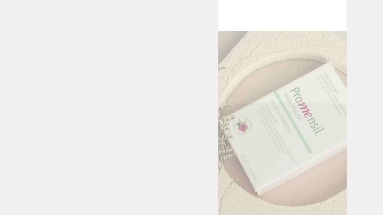 thumbnail video image 2 of Promensil Menopause Support Supplements for Women, 80mg, 30 Count, 2 of 6