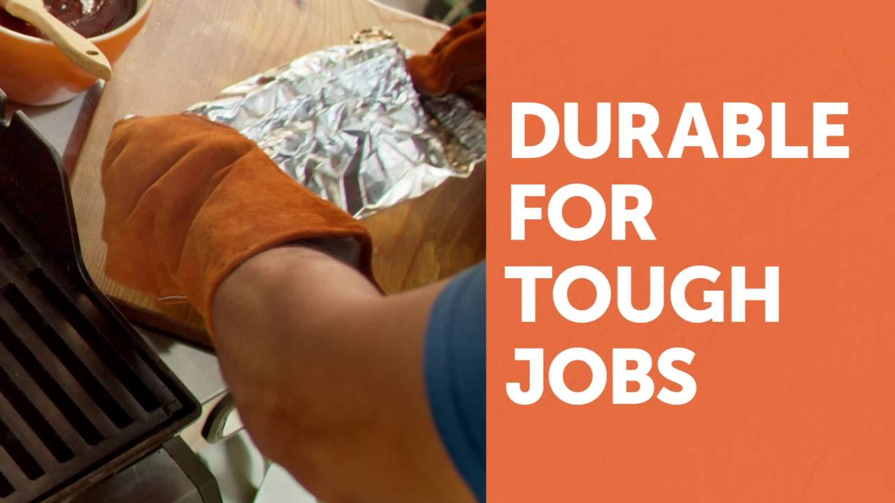 thumbnail video image 2 of Reynolds Wrap Heavy Duty Non-Stick Grill Foil, 18 Inch Width, 37.5 square feet, 2 of 9