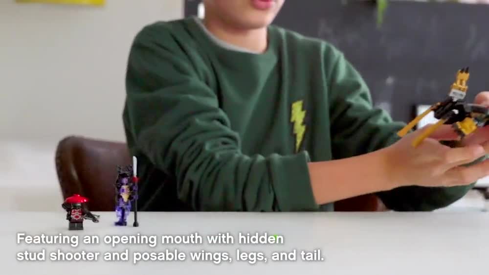 thumbnail video image 2 of LEGO Ninjago The Golden Dragon Building Set 70666 (171 Pieces), 2 of 8